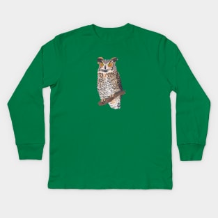 Owl Kids Long Sleeve T-Shirt